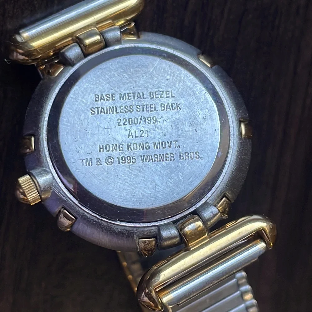 Vintage 1995 Warner Bros. Stretch Watch